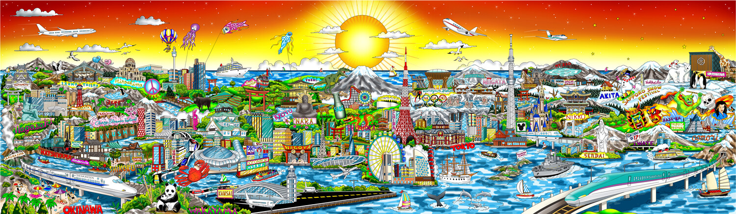 チャールズ・ファジーノ　３Dアート展