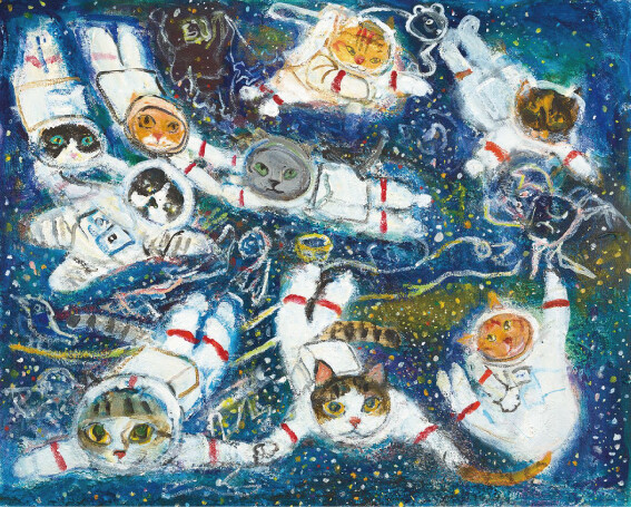 久下貴史原画・版画展～マンハッタナーズの猫たち～