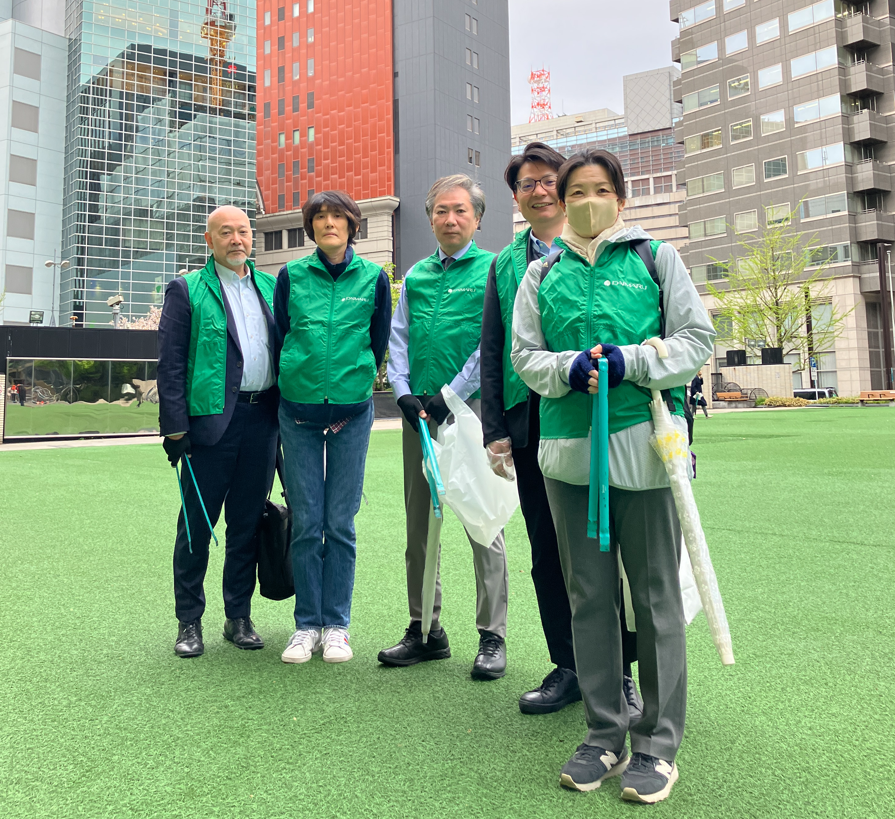 天神クリーンデーに参加しました！