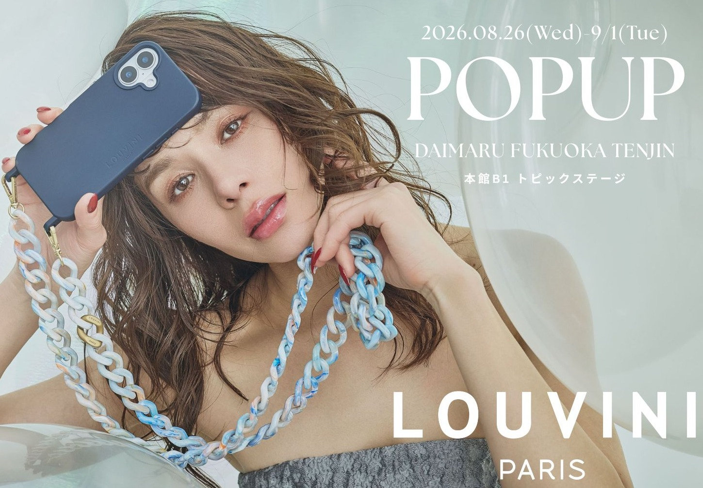 Louvini Paris <ルヴィニ パリ＞POPUP SHOP