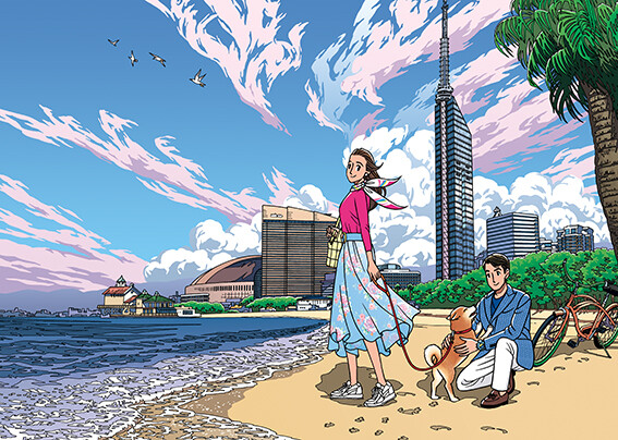 ハートカクテル40周年記念「わたせせいぞう展 〜カラフルなシーズン〜」