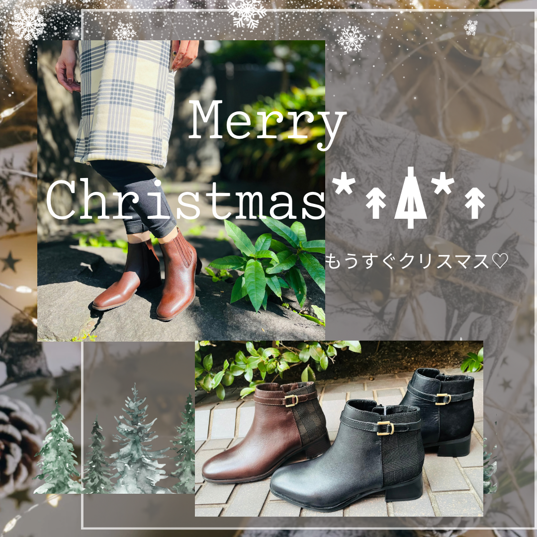 XmasGIFTにオススメBOOTS🎄🧸🎁︎ ̖́-