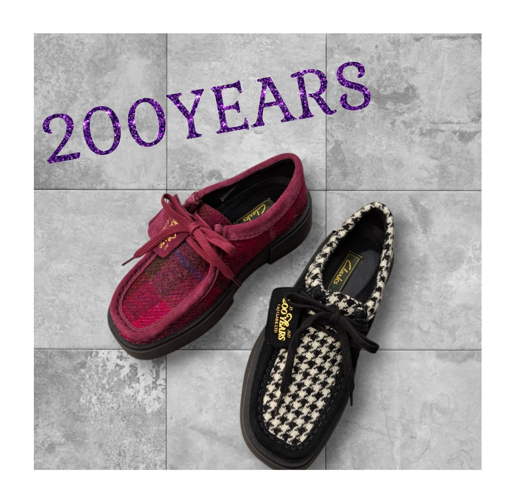 クラークス200周年記念モデル