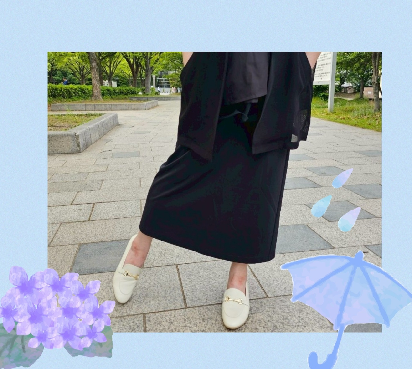 晴雨兼用パンプスフェア☆リーガル