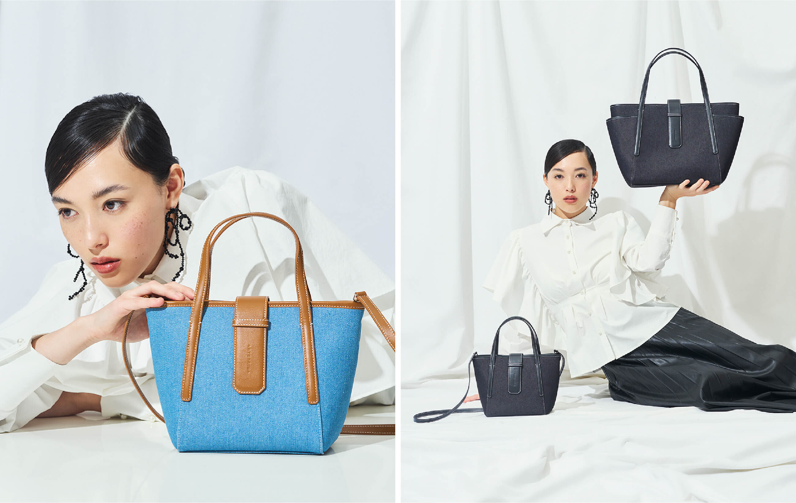 春におすすめのデニムバッグ『ALISEA DENIM』