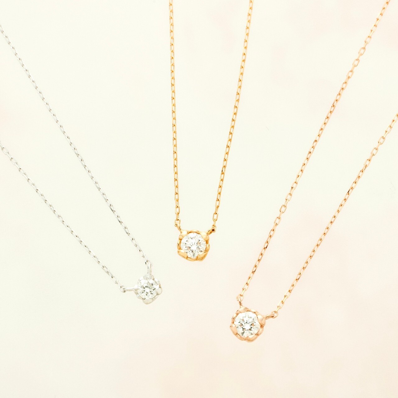 【SamanthaTiara】こだわりをギュッと詰め込んだ💎一粒ダイヤモンドネックレス