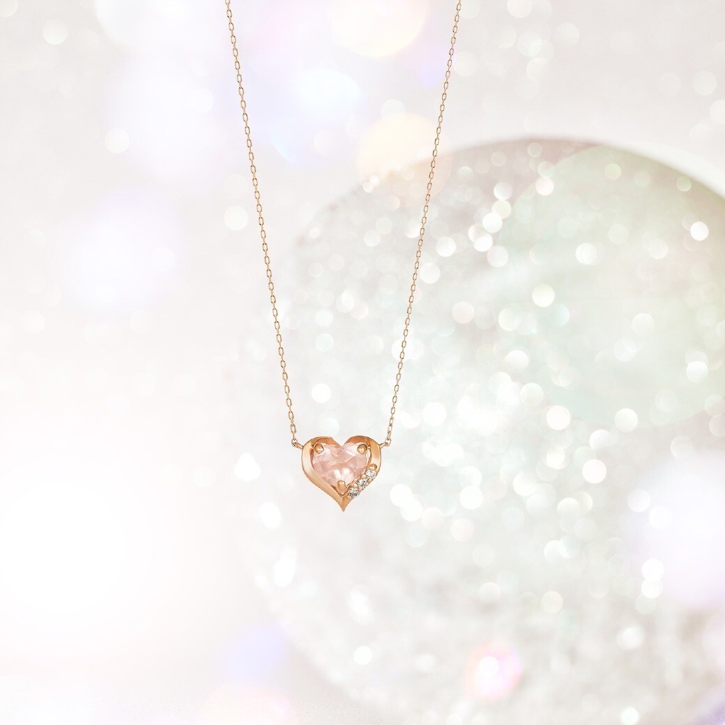【Samantha Tiara】クリスマス限定ネックレス〜ローズクオーツ〜