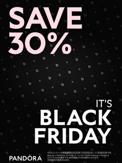 【PANDORA】BLACK FRIDAY
