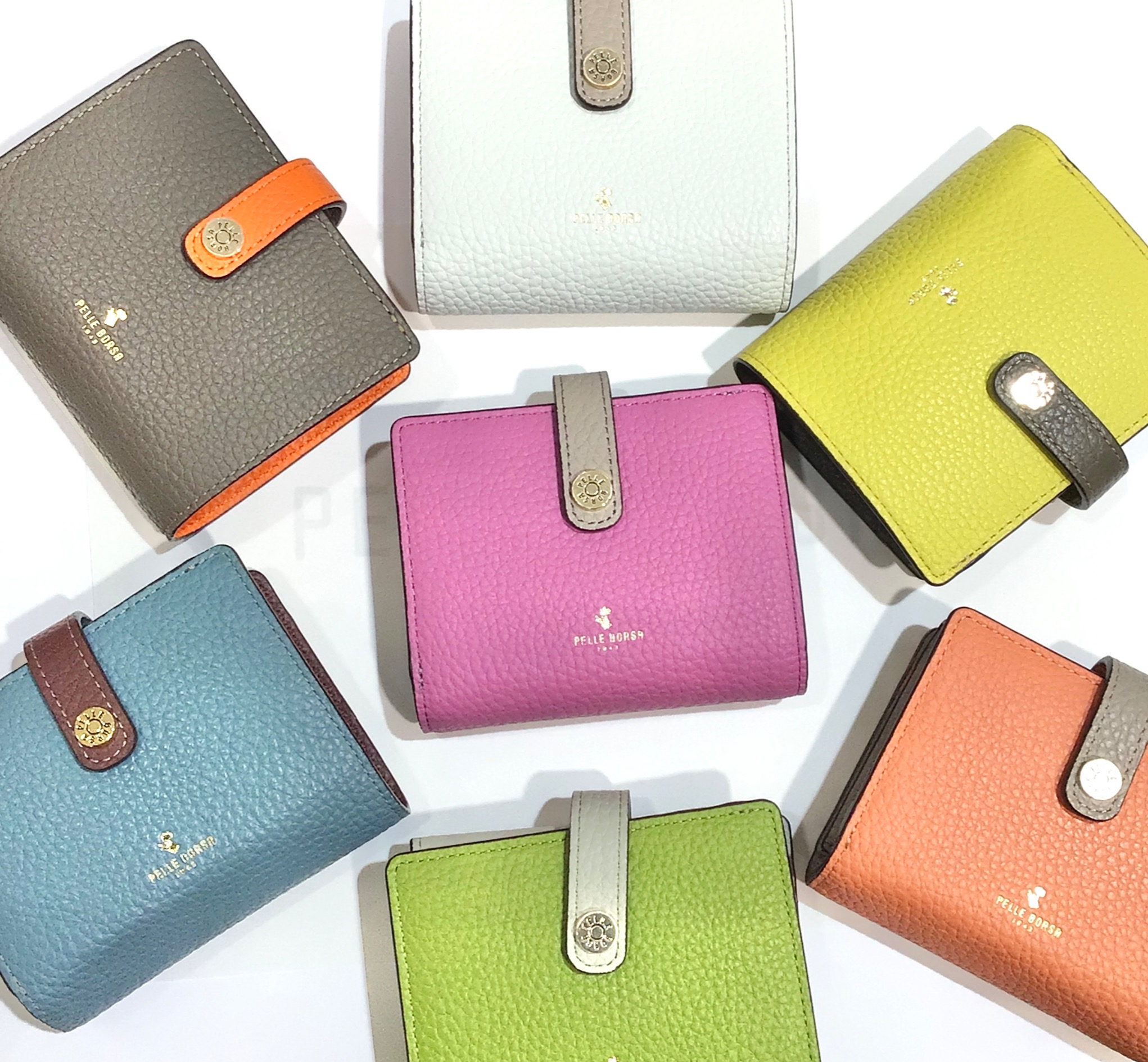 【PELLE BORSA】👜👛新色！ピンクパープル系の”モーブグレージュ”が仲間入り💕