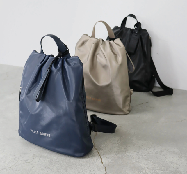 【PELLE BORSA】👜👛NEW✨コンパクトで軽いリュックが登場