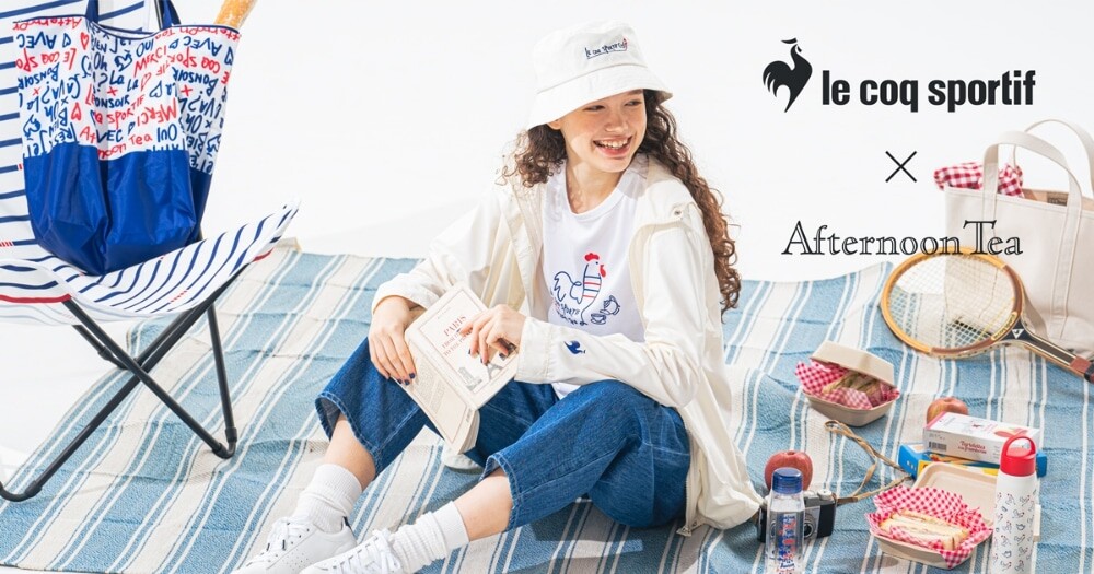 フランスのスポーツブランド「le coq sportif」と初コラボレーション❕