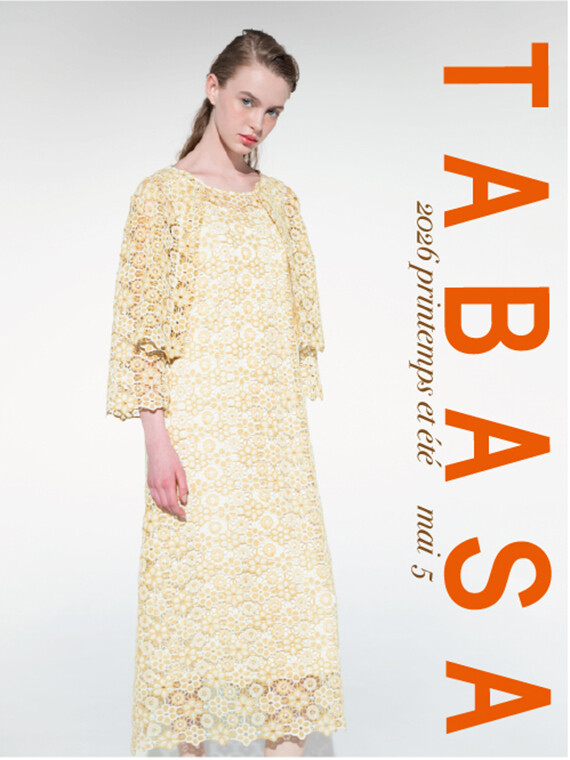 【TABASA】タバサオリジナル素材✨ケミカル刺繡レースセットアップ👗💕