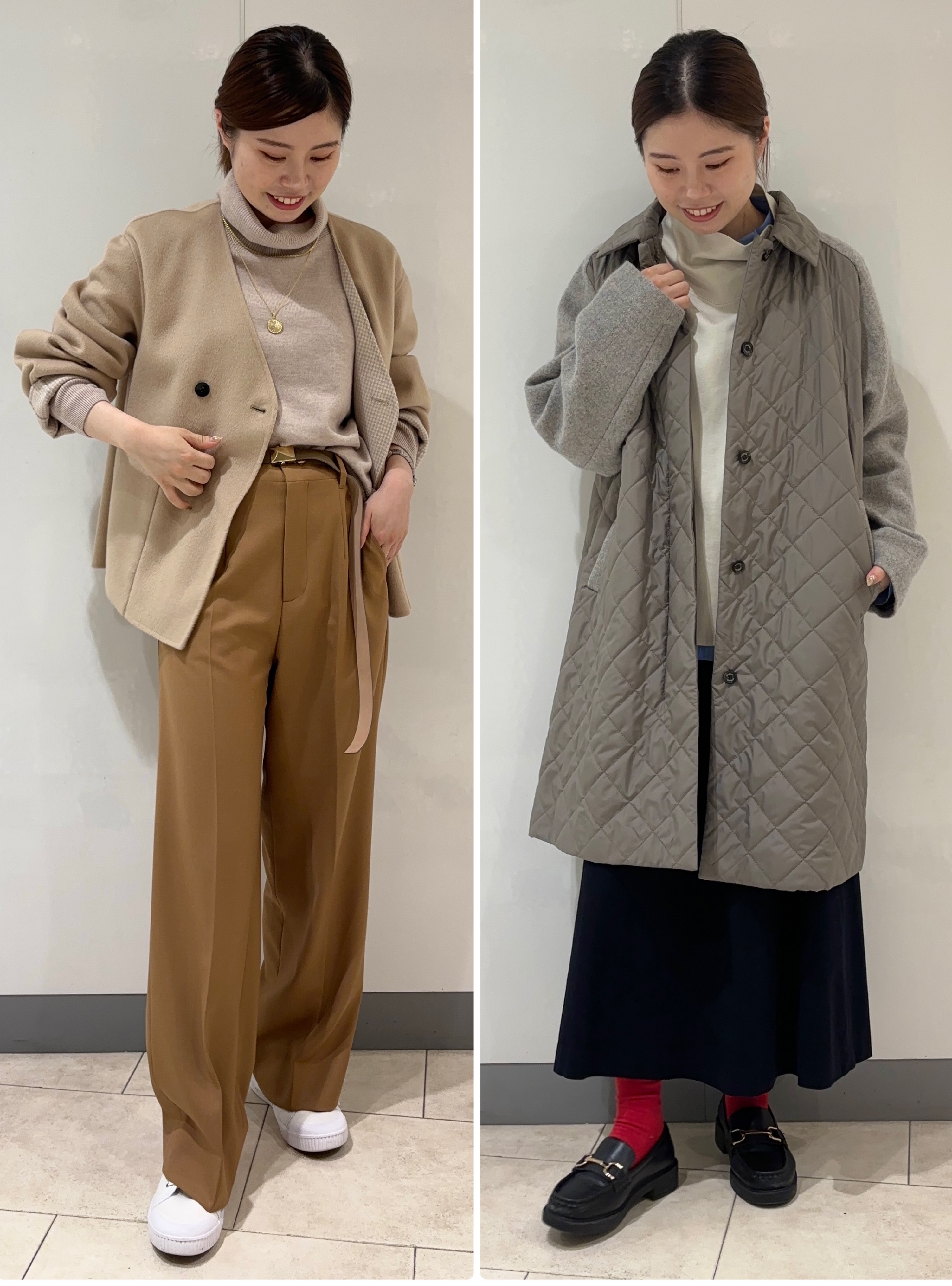 human  woman 今年のアウターのご紹介