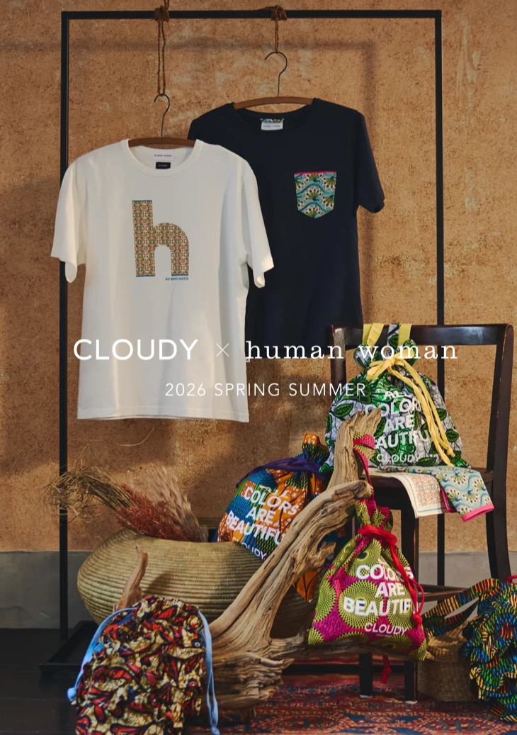 🌴大人気!CLOUDY ✖️ human woman コラボ登場🌴