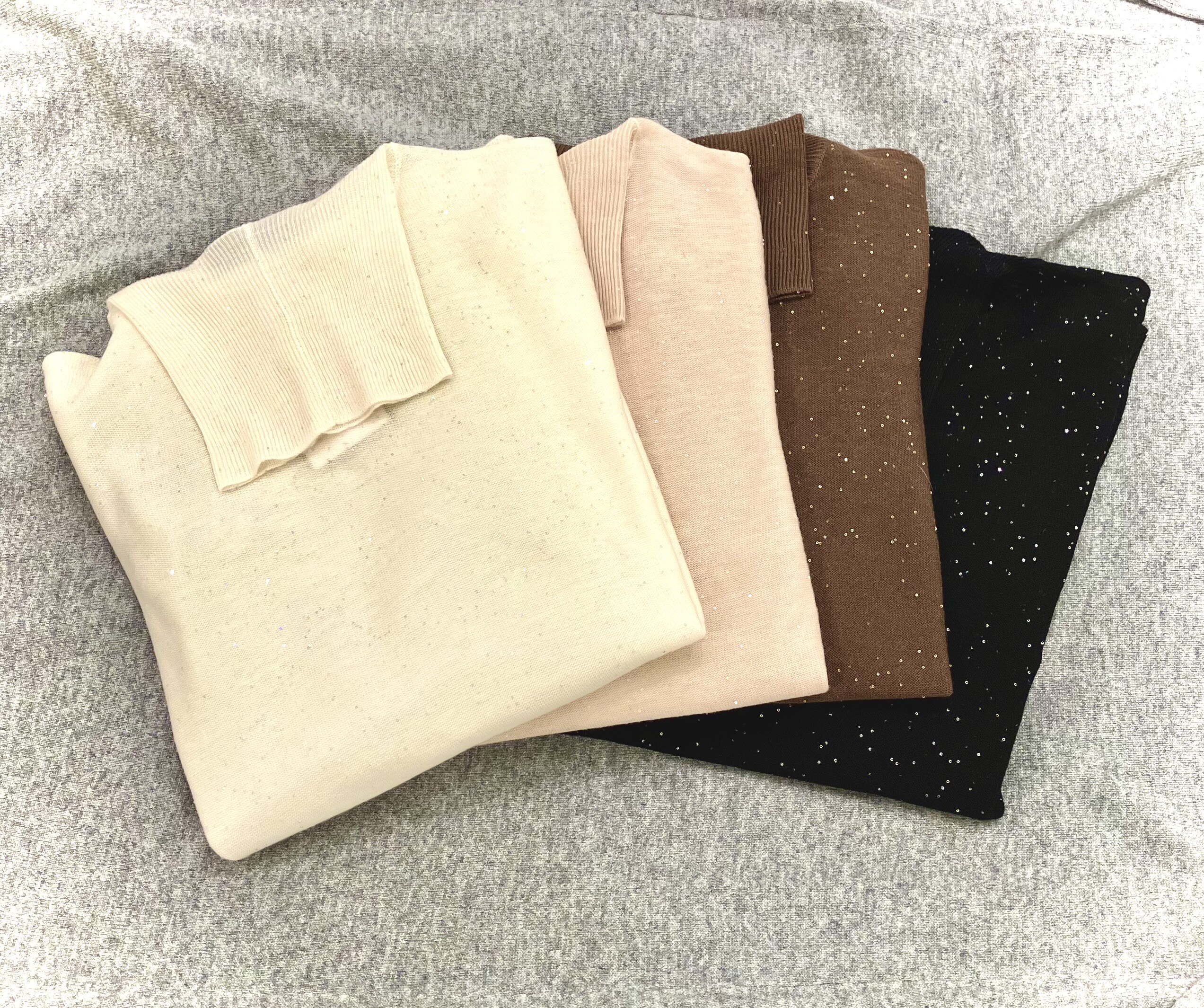 キラッと✨華のあるニット