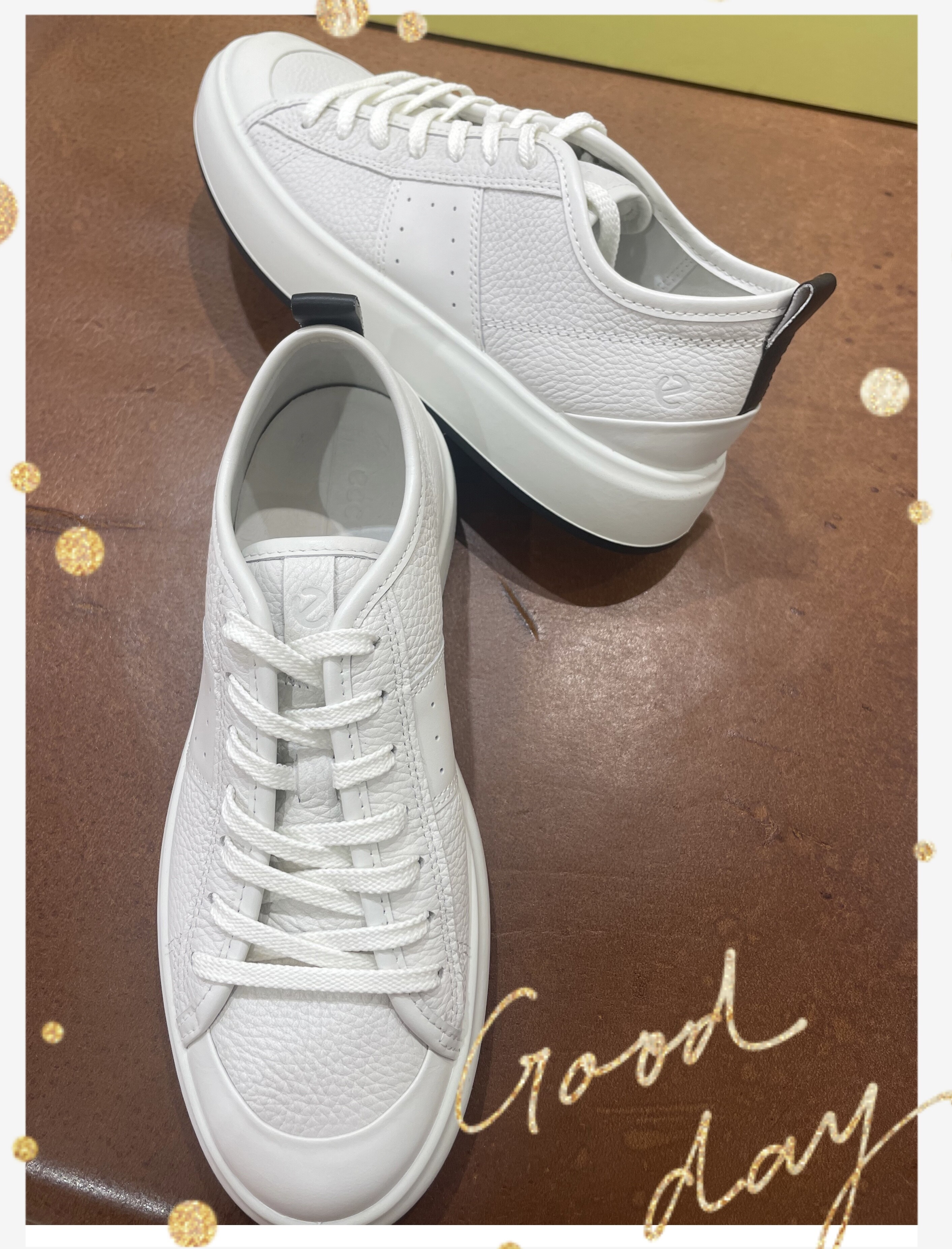 【ECCO】街を駆け抜ける、シンプルモダン🌿
