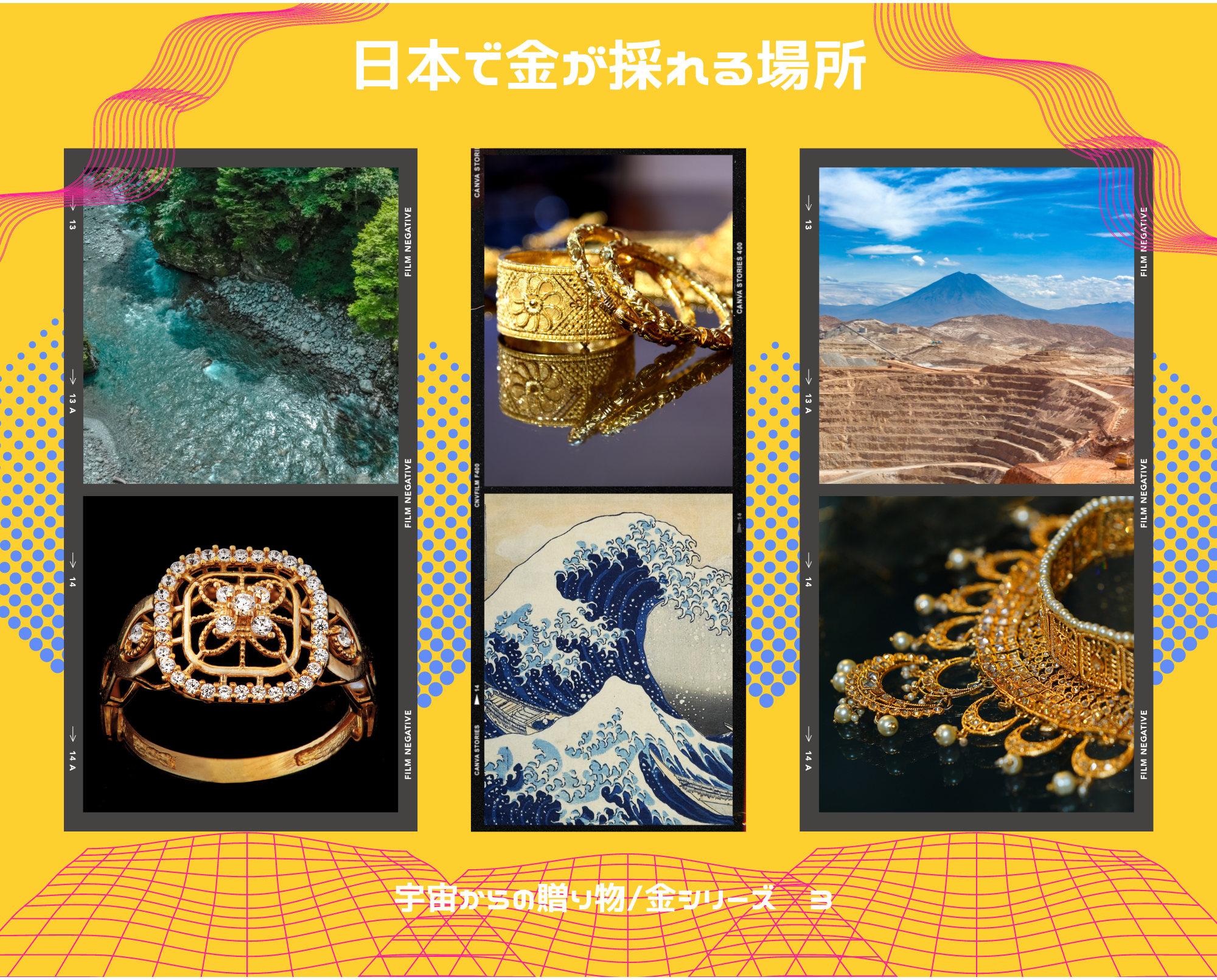 ⌖꙳✧˖°日本で金が採れる場所⌖꙳✧˖°