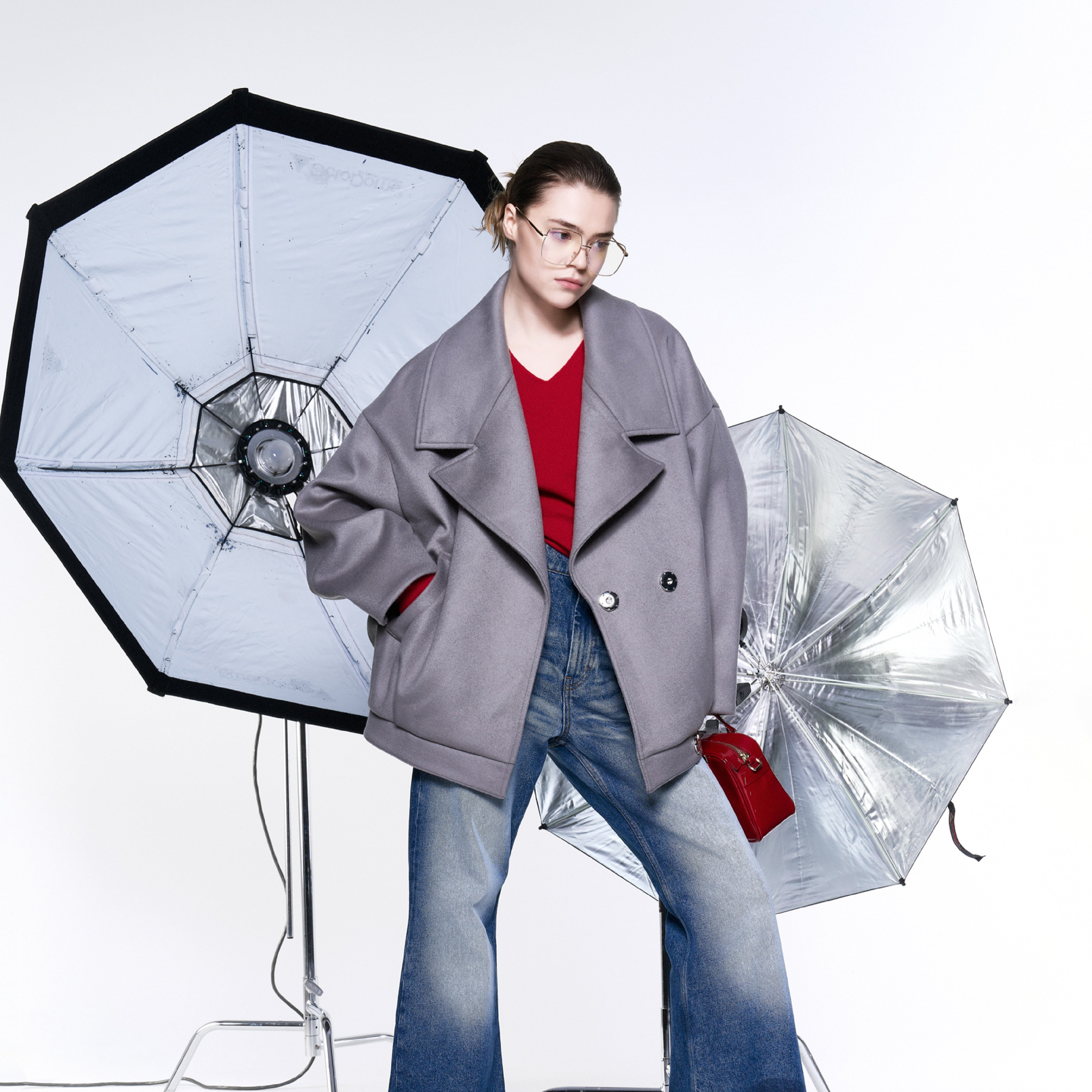 【アッシュ・ぺー・フランス】尾州ウール使用オリジナル極上コート