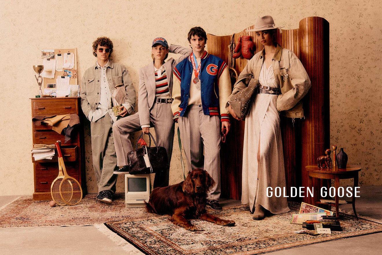 秋のニットコレクション　GOLDENGOOSE