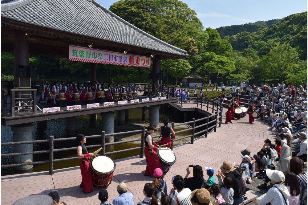 【お出かけスポット】筑紫野市祭「二日市温泉藤まつり」［福岡］