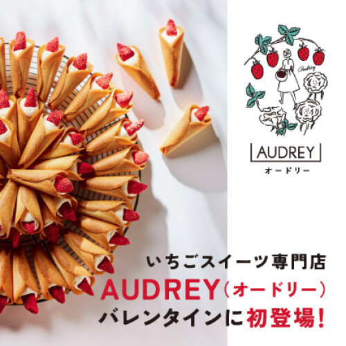 AUDREY（オードリー）が大丸のバレンタインに初登場！