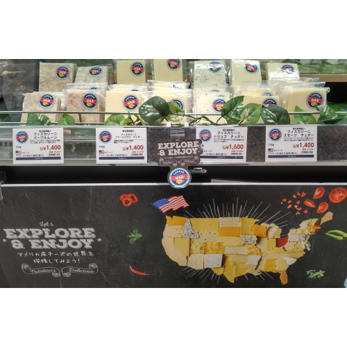 明治屋直輸入🚢　～フィスカリーニ社のチェダーチーズ試食販売🧀～　