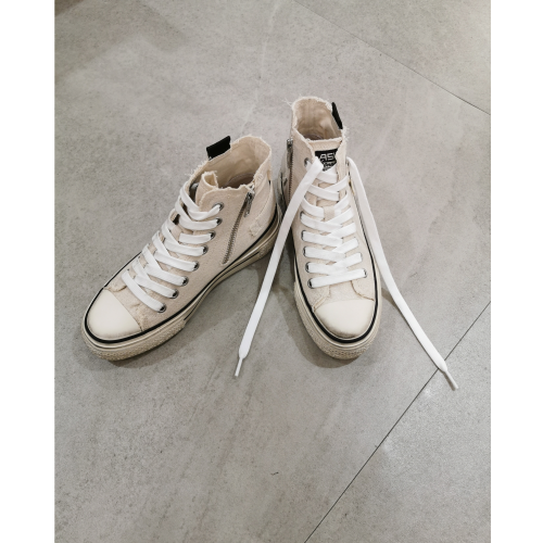 アッシュのデニムハイカットスニーカー👟