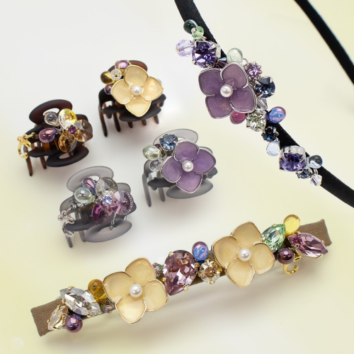 瑞々しい花々をエポフラワーで表現💎シアージュシリーズ