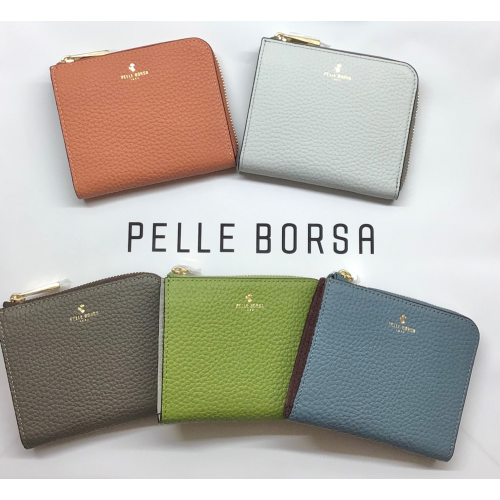 【PELLE BORSA】👜👛 New！!二つ折り財布の新型です♪