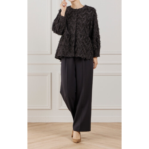 ジャガードブラウス　《STORY3月号掲載》