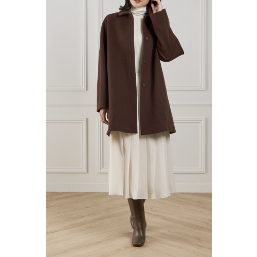 ステンカラーコート　　7-ID