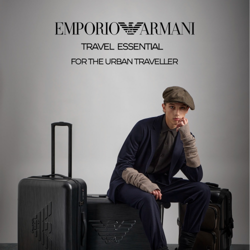 【エンポリオアルマーニ メンズ】旅行の必需品になること間違いなし！Travel Essential 新作のご紹介