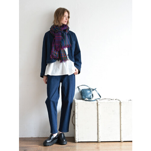 【TABASA】軽やかデニム＆上品ブラウスで秋支度🍁💞