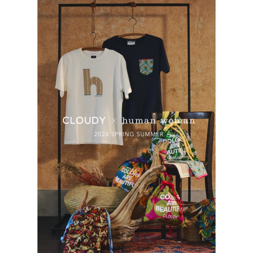 🌴大人気！CLOUDY ✖️ human woman コラボ登場🌴　