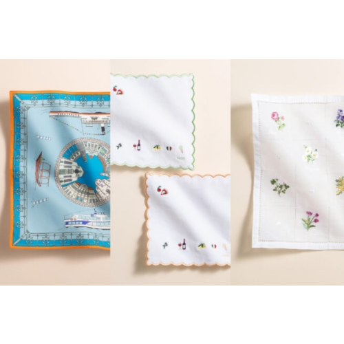 春を感じる 和光の新作ハンカチーフ