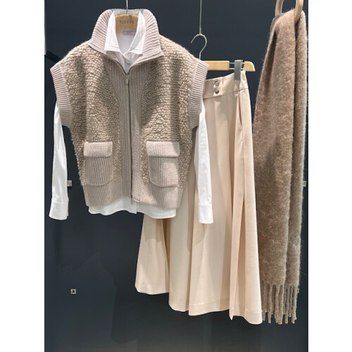 🧵　ニットベストあれこれ　🦺