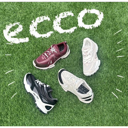 【 ECCO 】最新スニーカーで街歩きをもっと快適に👟🎵