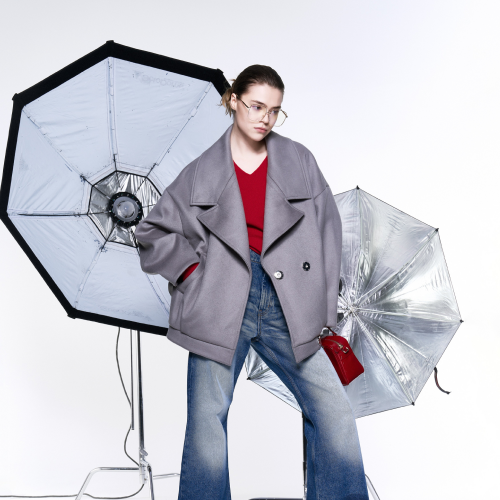 【アッシュ・ぺー・フランス】尾州ウール使用オリジナル極上コート