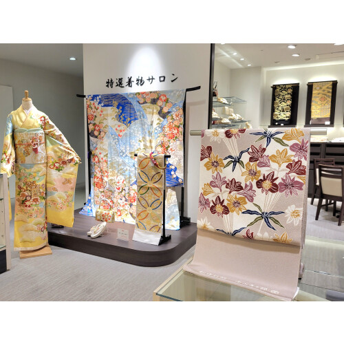 栗山吉三郎 名古屋帯🌰