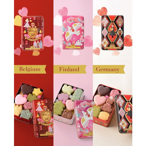 素敵な「バレンタイン缶」を今年もご用意出来ました🎀