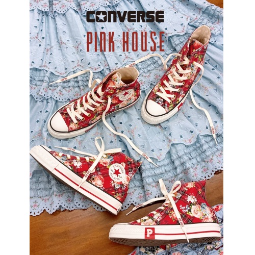 CONVERSE×PINKHOUSE　🎀🌹コラボスニーカー🌹🎀