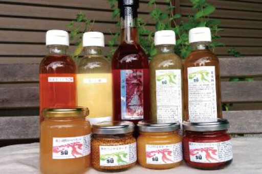 酢造発酵場スー：果実酢と調味料・スー