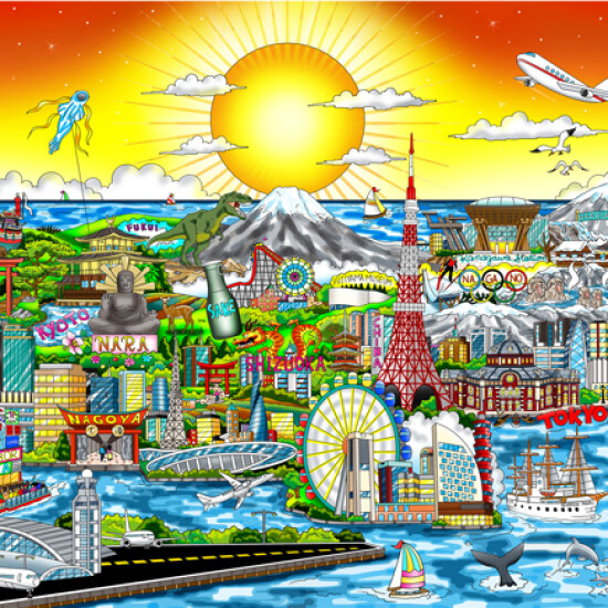 チャールズ・ファジーノ　３Dアート展