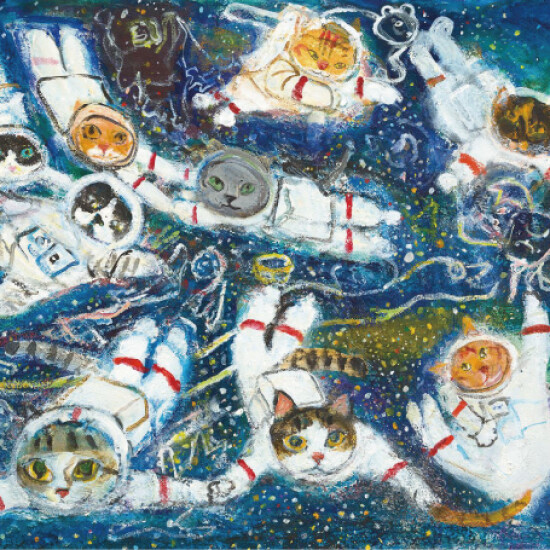 久下貴史原画・版画展～マンハッタナーズの猫たち～