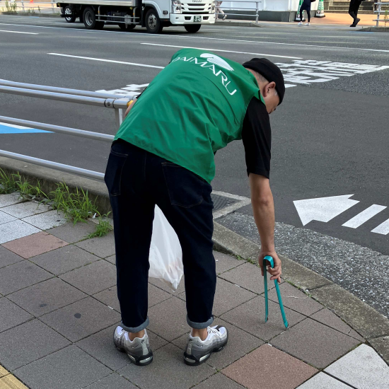 天神クリーンデーに参加しました！
