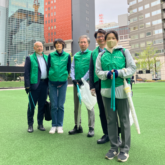 天神クリーンデーに参加しました！