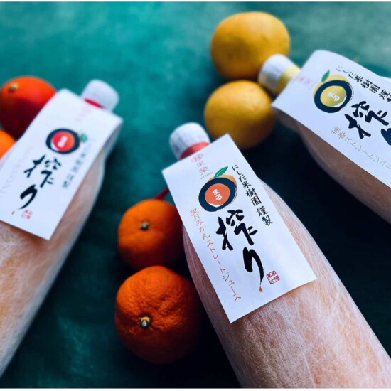 🍊限定販売【にしだ果樹園】月読み栽培 / 丸絞りブラッドオレンジ・みかんジュース🍊