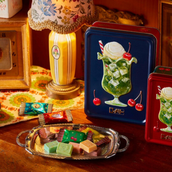 メリーチョコレート　はじけるキャンディチョコレート。