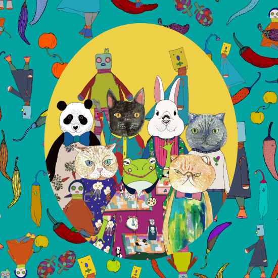 〈マンナイン〉POP UP SHOP オリジナルテキスタイルブランド mannine