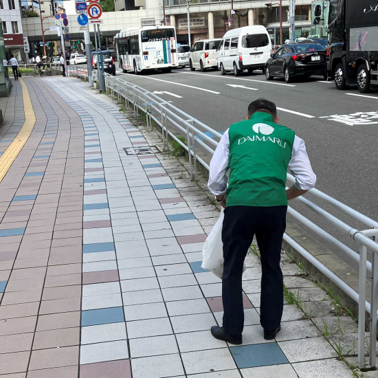 天神クリーンデーに参加しました！